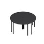 Hanah Home Emma - 8919 Mesa de centro Antracita